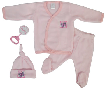 Fleece Set 4 Pieces - Pink